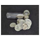 ROLL OF (40) SILVER WASHINGTON QUARTERS