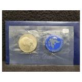 1972 EISENHOWERE UNC SILVER DOLLAR