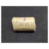 ROLL OF (20) 40% SILVER KENNEDY HALF DOLLARS