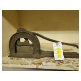 CUPPLES TOBACCO CUTTER