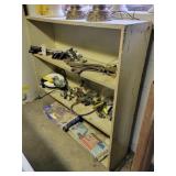 PAINTED WOOD BOOKCASE