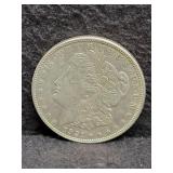 1921-D MORGAN SILVER DOLLAR