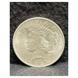 1923 PEACE SILVER DOLLAR