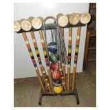 CROQUET SET - MISSING ONE WICKET