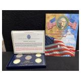 U.S. COMMEMORATIVE QUARTS 1999-2008 BOOK WITH 9