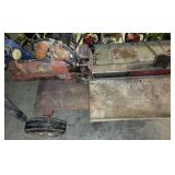 LOG SPLITTER TRAILER AND WEDGES