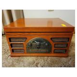 CROSLEY TURNTABLE, CD, CASSETTE RADIO