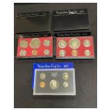 (5) MINT PROOF SETS: 1972, (2) 1973, (2) 1974