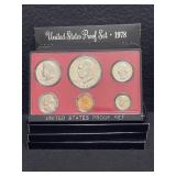 (4) 1978 MINT PROOF SETS