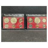 (5) MINT PROOF SETS: 1972-1974, 1977, 1980