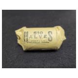 ROLL OF (20) 40% SILVER KENNEDY HALF DOLLARS