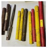 8 ASSORTED DRILL BITS