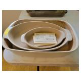 3 PAMPERED CHEF CASSEROL DISHES