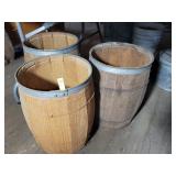 3 NAIL KEGS - EMPTY - NO LIDS