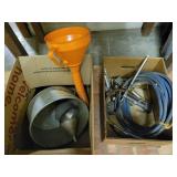 FUNNELS AND HOSES