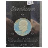 1972-S EISENHOWER UNC PROOF DOLLAR - NO BOX