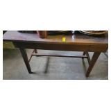 WOODEN OCCASIONAL TALE - 35" X 17" X 20"