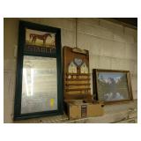 FRAMED PRINTS, MIRRORS, ETC. - 10 PCS