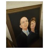 PORTRAIT OF OWNER OF LOCAL RESTAURANT AND WIFE