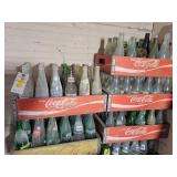 5 COKE CRATES WITH BOTTLES