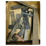 SQUARES, LEVEL AND OTHER HAND TOOLS