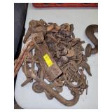 IRON HOOKS AND CHAIN