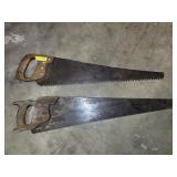 2 HAND SAWS