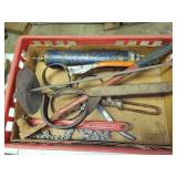 ASSORTED TOOLS: OIL WRENCHES, ETC