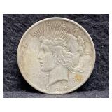 1925 PEACE SILVER DOLLAR