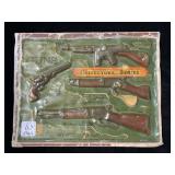 MARX MINI FAMOUS TOY GUNS-NEW IN PACKAGE W/SOME MARX MINI FAMOUS TOY GUNS-NEW IN PACKAGE W/SOME