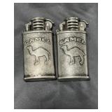 2 CAMEL LIGHTERS 2 CAMEL LIGHTERS