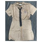1950�S BROWNIE GIRL SCOUT USA UNIFORM W/2 PINS & 1950�S BROWNIE GIRL SCOUT USA UNIFORM W/2 PINS &