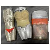 3 SEXY LADY LIGHTERS 3 SEXY LADY LIGHTERS