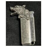 WOLF DESIGN REFILLABLE LIGHTER WOLF DESIGN REFILLABLE LIGHTER