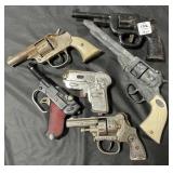 6 TOY GUNS-HEBLEY & OTHERS 6 TOY GUNS-HEBLEY & OTHERS