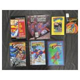 8 SUPERMAN COMIC SOFT BACK BOOKS-THE GREATEST 8 SUPERMAN COMIC SOFT BACK BOOKS-THE GREATEST