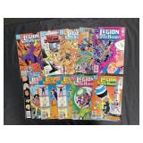 10 LEGION OF HEROES COMIC BOOKS 10 LEGION OF HEROES COMIC BOOKS