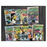 12 GREEN LANTERN COMIC BOOKS 12 GREEN LANTERN COMIC BOOKS