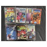 40 THE INCREDIBLE HULK & THOR COMICS-MOST ARE THOR 40 THE INCREDIBLE HULK & THOR COMICS-MOST ARE THOR