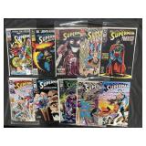 10 SUPERMAN COMIC BOOKS 10 SUPERMAN COMIC BOOKS