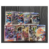 10 SUPERMAN COMIC BOOKS 10 SUPERMAN COMIC BOOKS