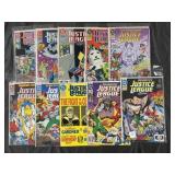 10 JUSTICE LEAGUE COMIC BOOKS 10 JUSTICE LEAGUE COMIC BOOKS