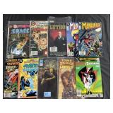 10 ASSORTED COMICS-BULLSEYE, SPACE ADVENTURES, 10 ASSORTED COMICS-BULLSEYE, SPACE ADVENTURES,