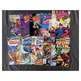 10 ASSORTED COMICS-IRONMAN, SHAZAM, & GRIMSON 10 ASSORTED COMICS-IRONMAN, SHAZAM, & GRIMSON