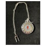 THUNDERBIRD POCKET WATCH W/CHAIN & ORIGINAL BOX THUNDERBIRD POCKET WATCH W/CHAIN & ORIGINAL BOX