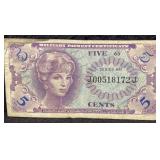 SERIES 641 FIVE CENT MILITARY