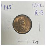 1945 LINCOLN CENT