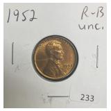 1952 LINCOLN CENT
