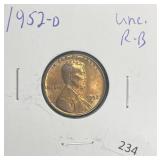 1952-D LINCOLN CENT