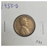 1950-D LINCOLN CENT